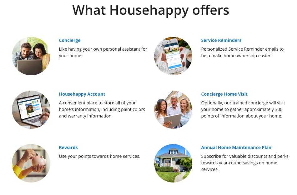 The benefits that House Happy offers